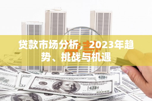 额济纳旗贷款市场分析，2023年趋势、挑战与机遇