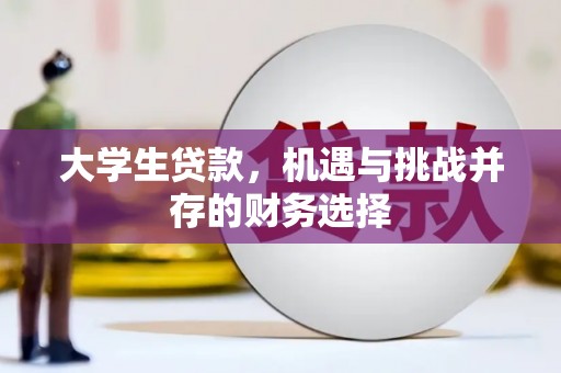 额济纳旗大学生贷款，机遇与挑战并存的财务选择