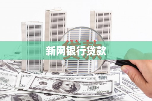 额济纳旗新网银行贷款