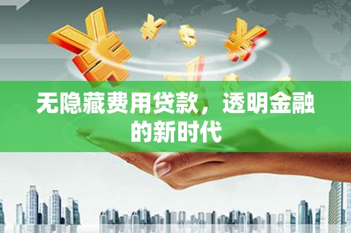 额济纳旗无隐藏费用贷款，透明金融的新时代