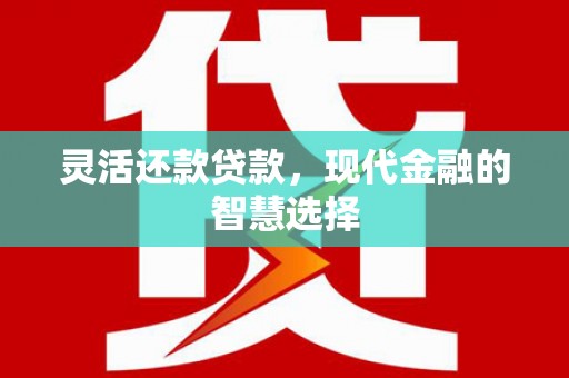 额济纳旗灵活还款贷款，现代金融的智慧选择