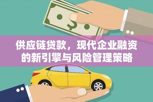 额济纳旗供应链贷款，现代企业融资的新引擎与风险管理策略