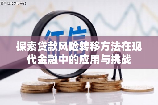 额济纳旗探索贷款风险转移方法在现代金融中的应用与挑战