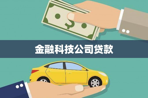 额济纳旗金融科技公司贷款