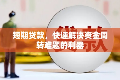 额济纳旗短期贷款，快速解决资金周转难题的利器