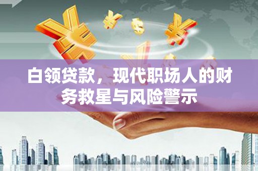 额济纳旗白领贷款，现代职场人的财务救星与风险警示