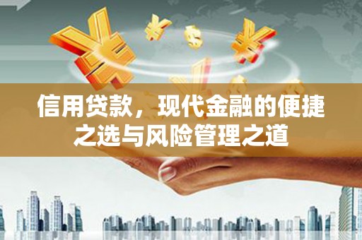 额济纳旗信用贷款，现代金融的便捷之选与风险管理之道