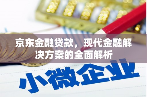 额济纳旗京东金融贷款，现代金融解决方案的全面解析