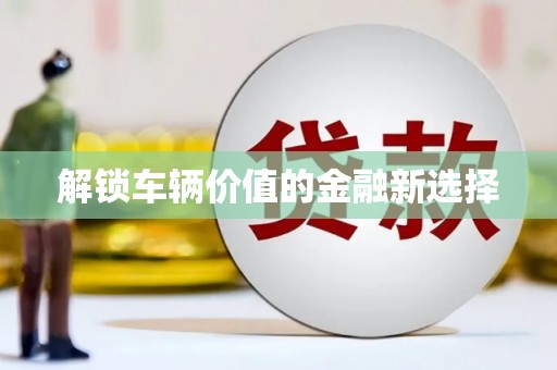 额济纳旗解锁车辆价值的金融新选择