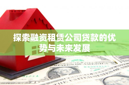 额济纳旗探索融资租赁公司贷款的优势与未来发展