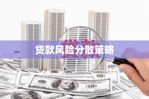 额济纳旗贷款风险分散策略