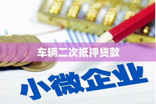 额济纳旗车辆二次抵押贷款
