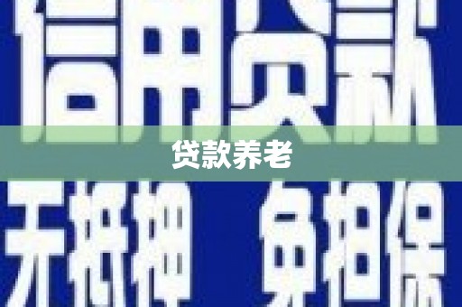 额济纳旗贷款养老
