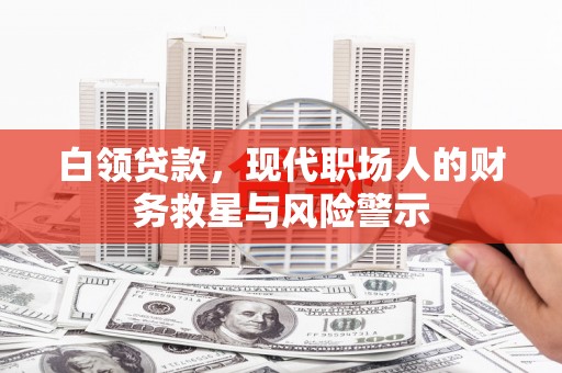 额济纳旗白领贷款，现代职场人的财务救星与风险警示