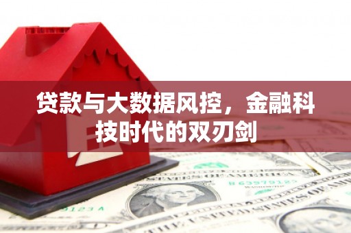 额济纳旗贷款与大数据风控，金融科技时代的双刃剑