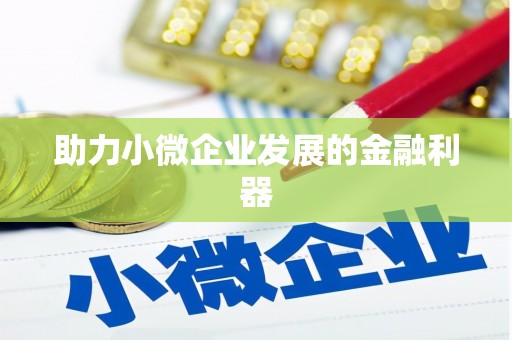 额济纳旗助力小微企业发展的金融利器
