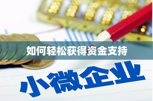 额济纳旗如何轻松获得资金支持