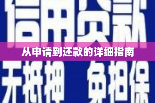 额济纳旗从申请到还款的详细指南