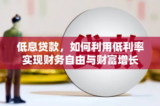 额济纳旗低息贷款，如何利用低利率实现财务自由与财富增长
